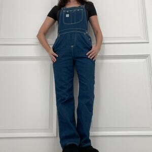 Vintage levis white tab overalls